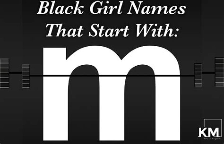 Discover The Enchanting World Of Black Names Starting With M
