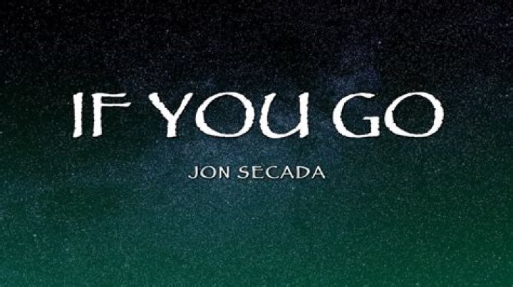Unveil The Timeless Appeal Of "If You Go By" By Jon Secada